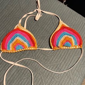 Women’s size medium adjustable triangle bikini top